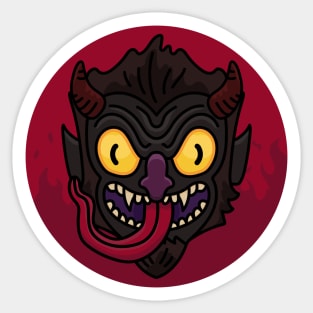 Merry Krampus 2021 Sticker